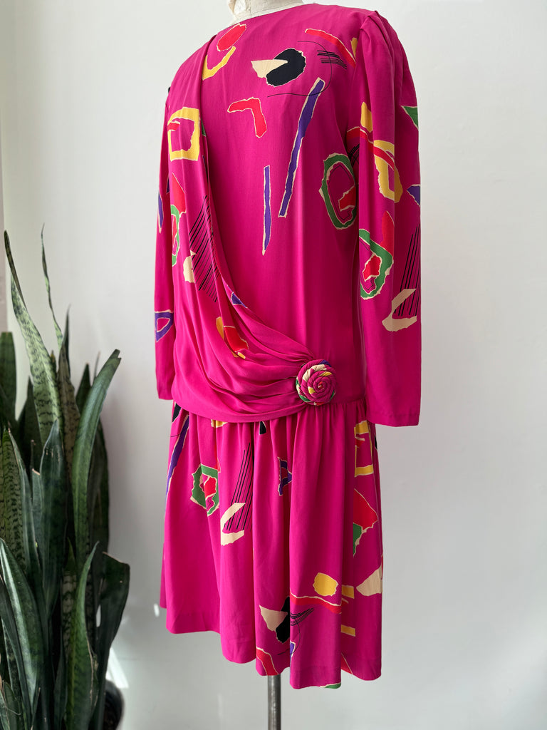 Vintage silk dress