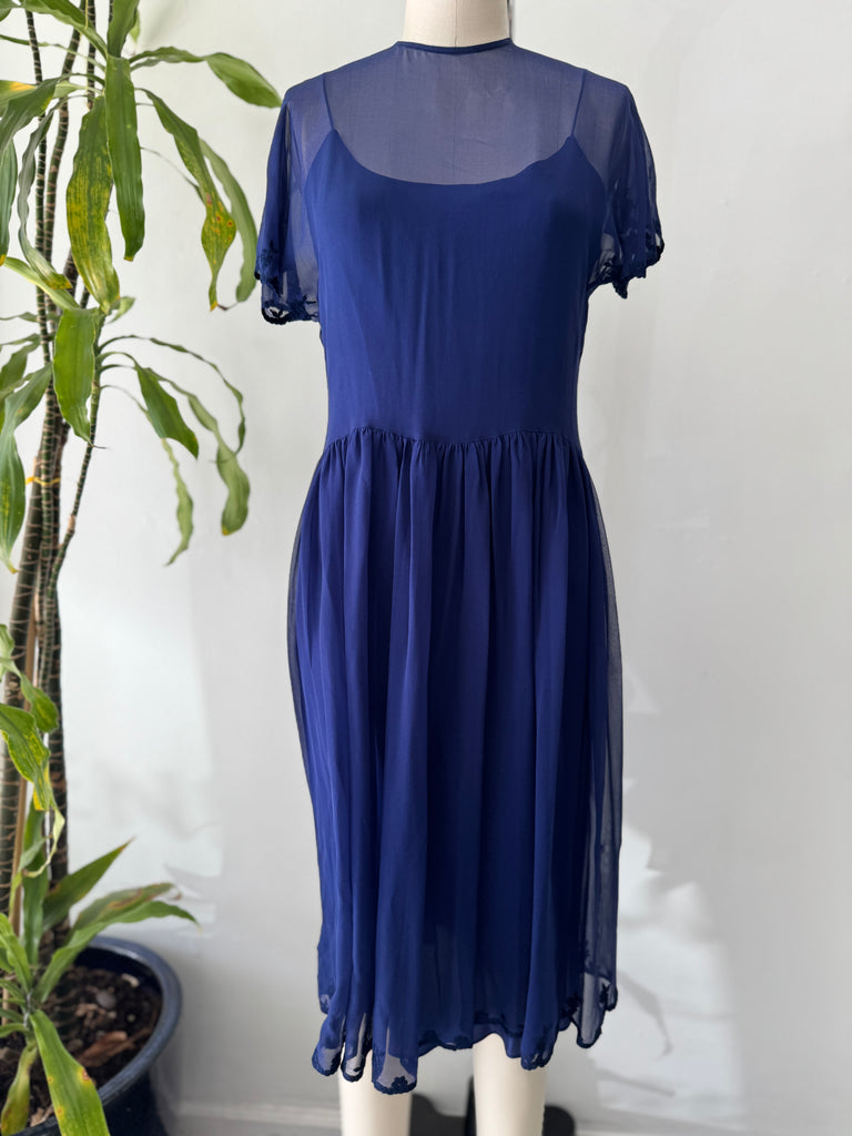 Vintage chiffon dress