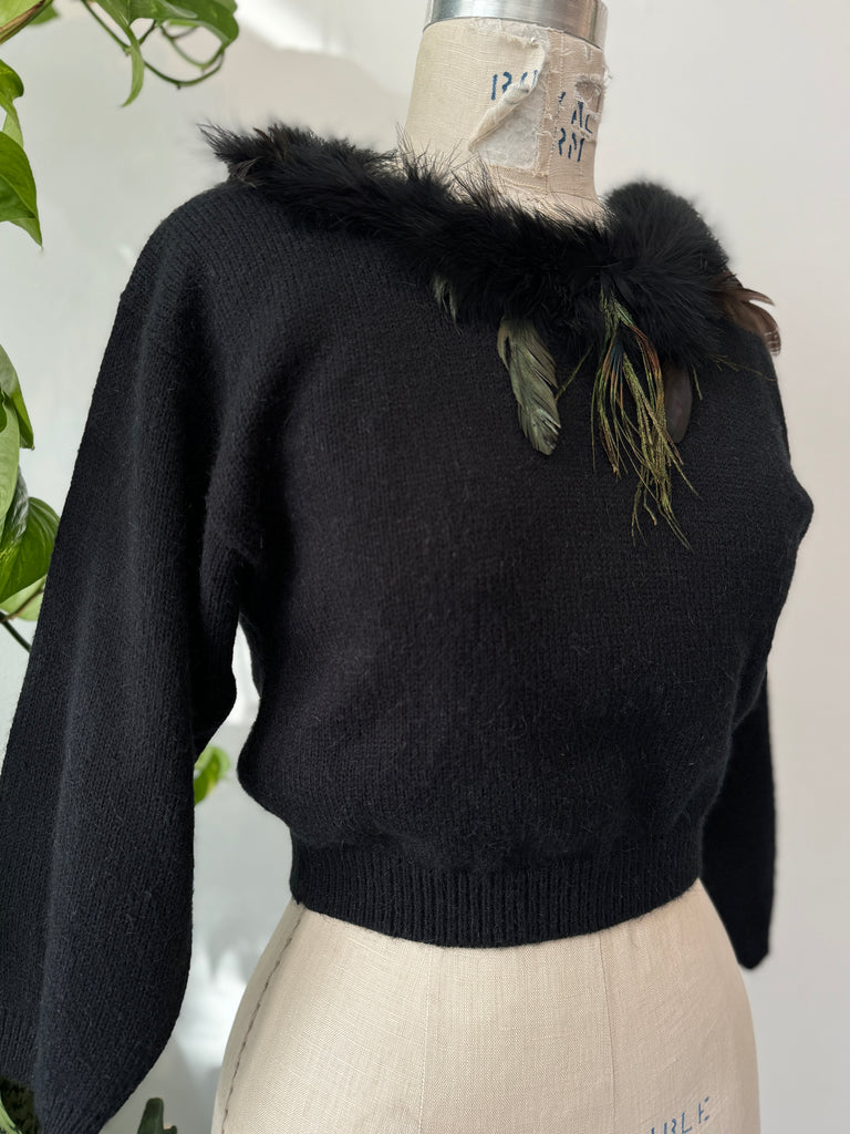 Vintage "organically grown" sweater