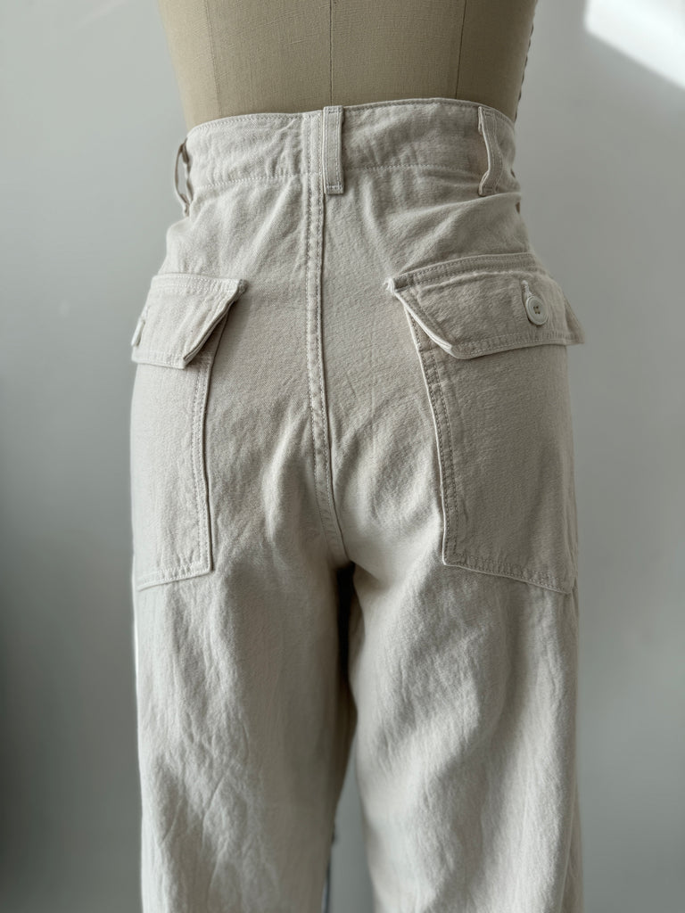 Handmade cotton pants waist "33"