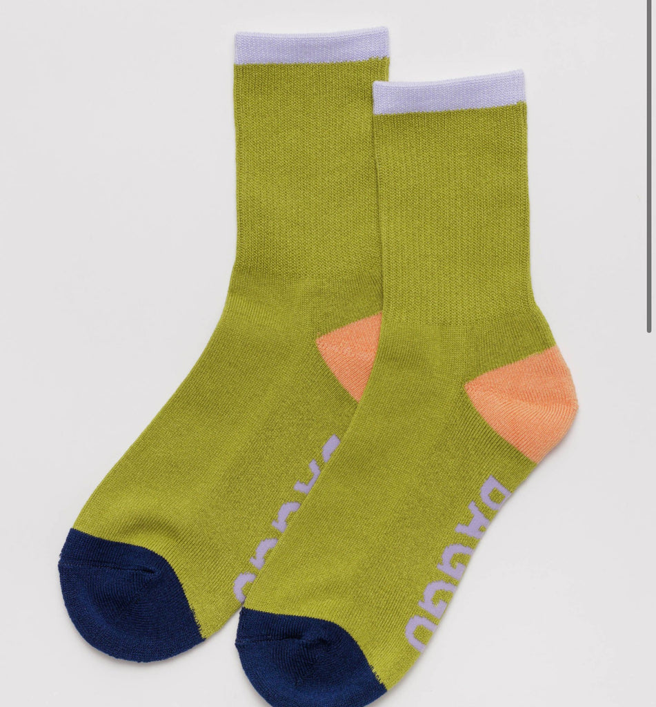 Baggu socks | lemongrass