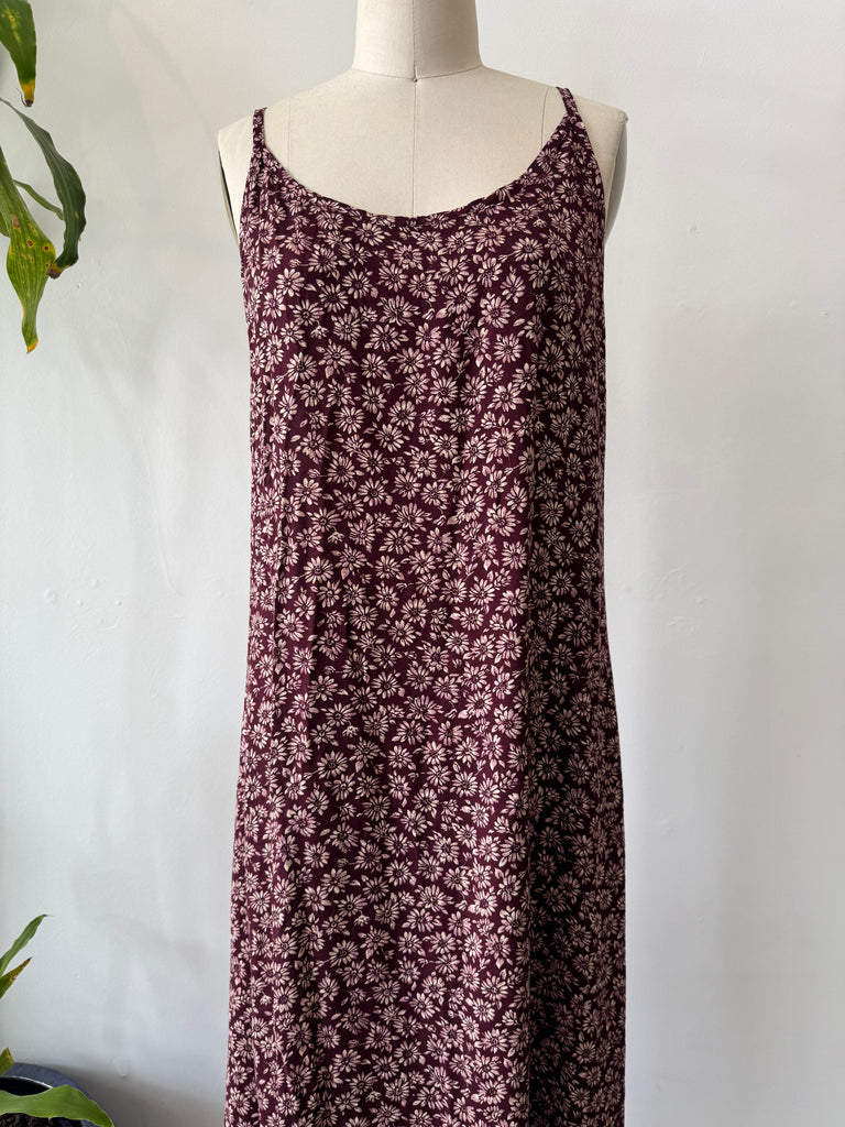 spaghetti strap dress with shirt 90s 1990's floral Magnetic closure Size:24M Cut on the bias Plus Size Wedding Dresses