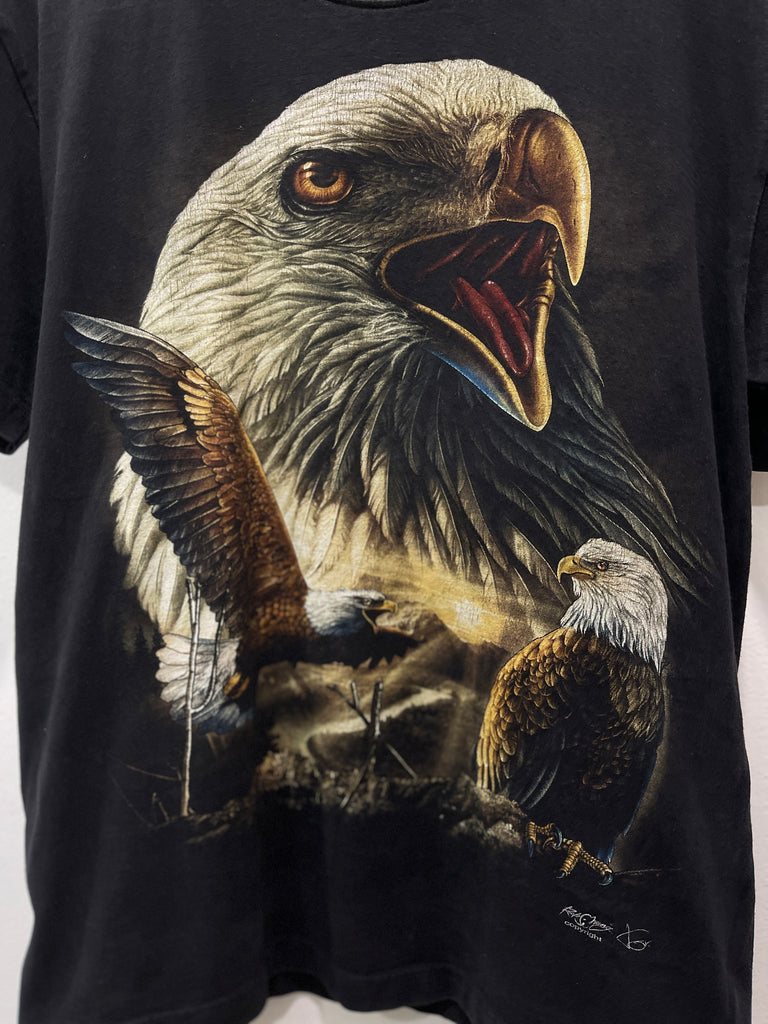 Vintage T shirt eagle design