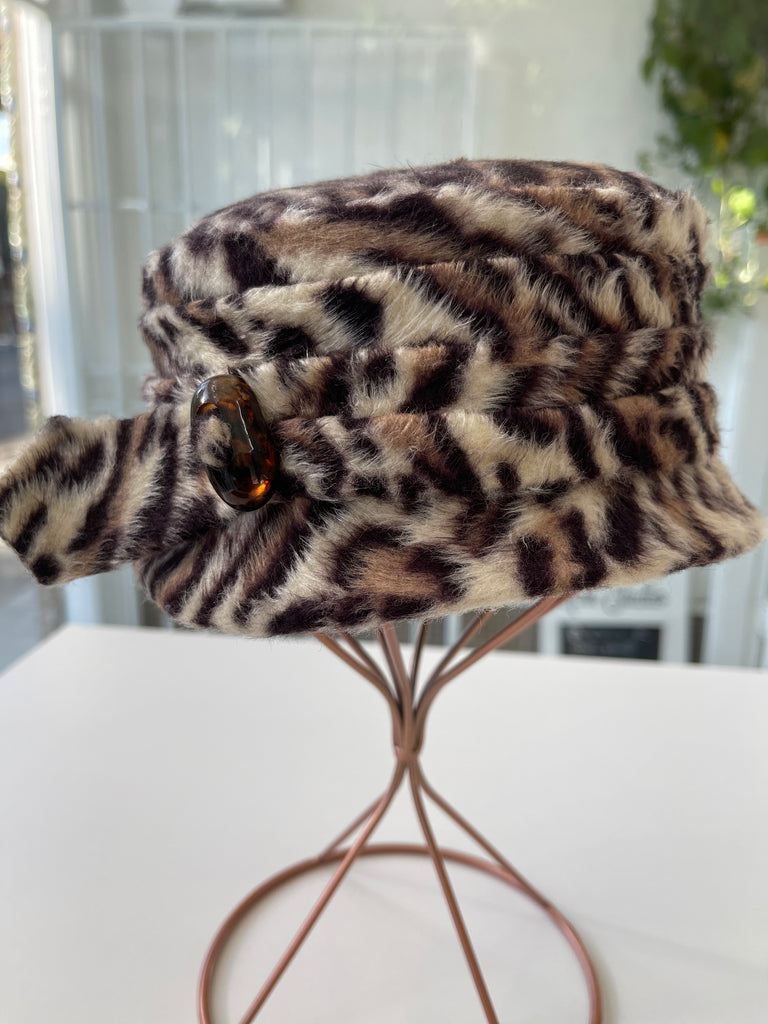 Vintage animal print Hat
