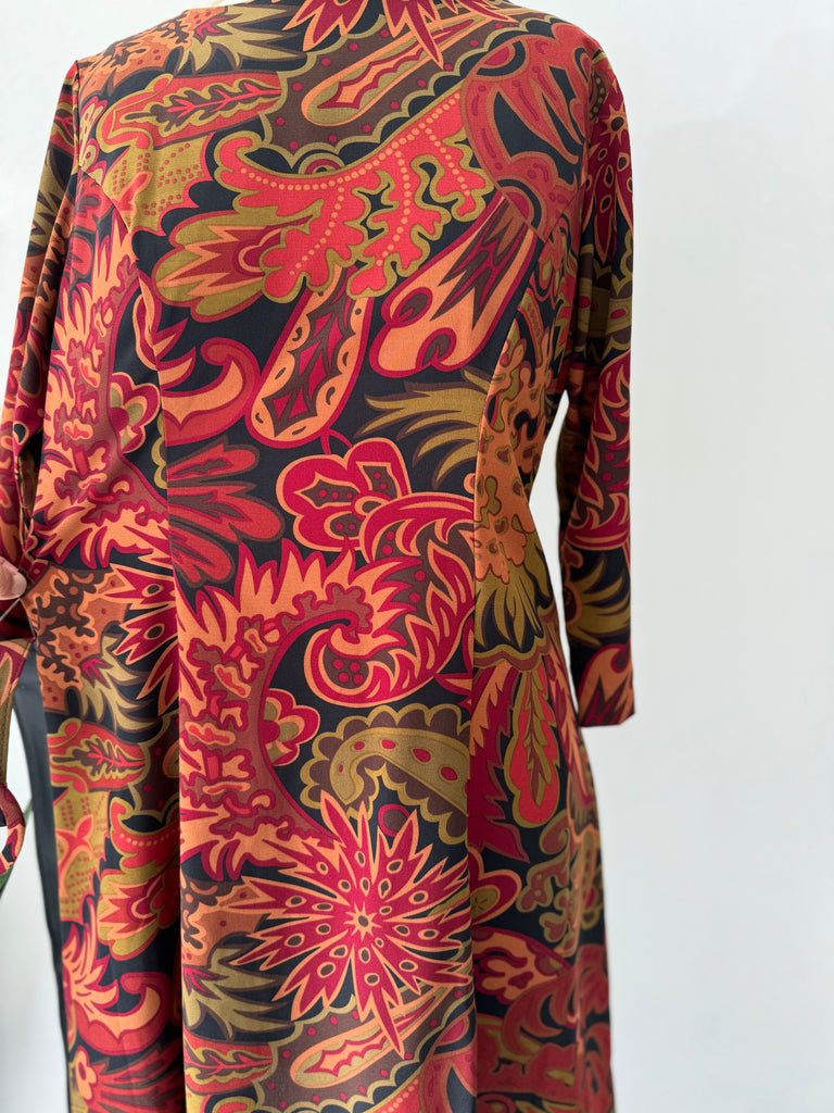 Vintage fall print Dress