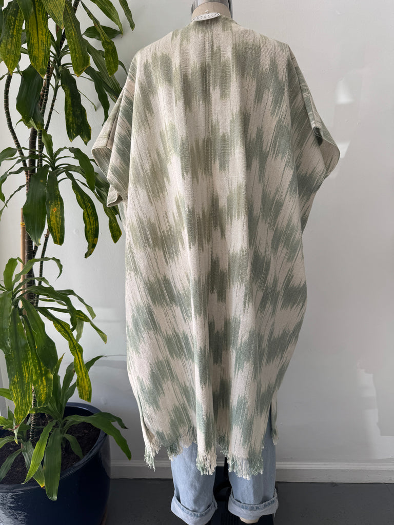 Hand woven outerwear