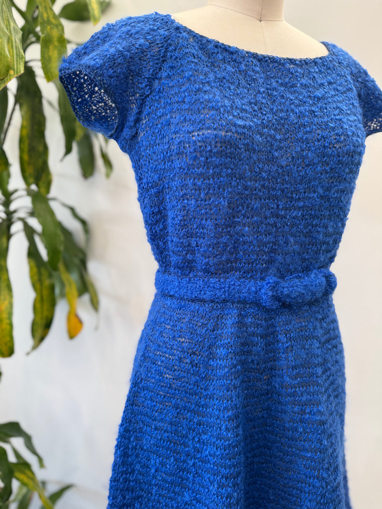 1950’s handmade vintage knit dress available