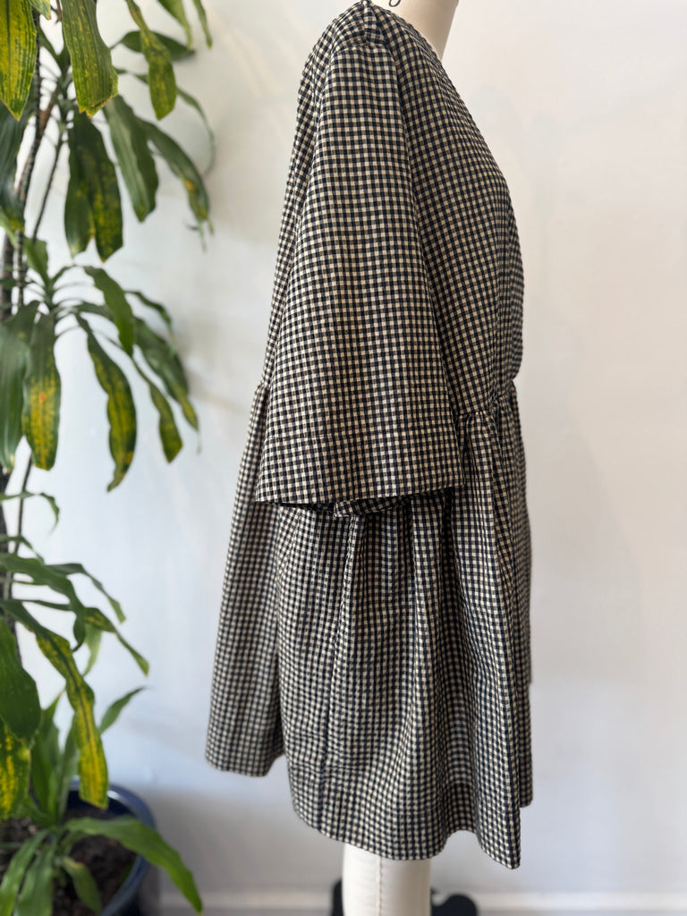 GANNI gingham dress