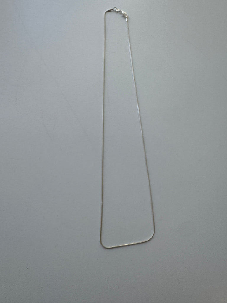 Sterling silver round chain “12”