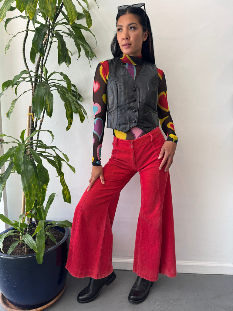 1970’s Alley Cat by Betsey Johnson pants | low waist “32”