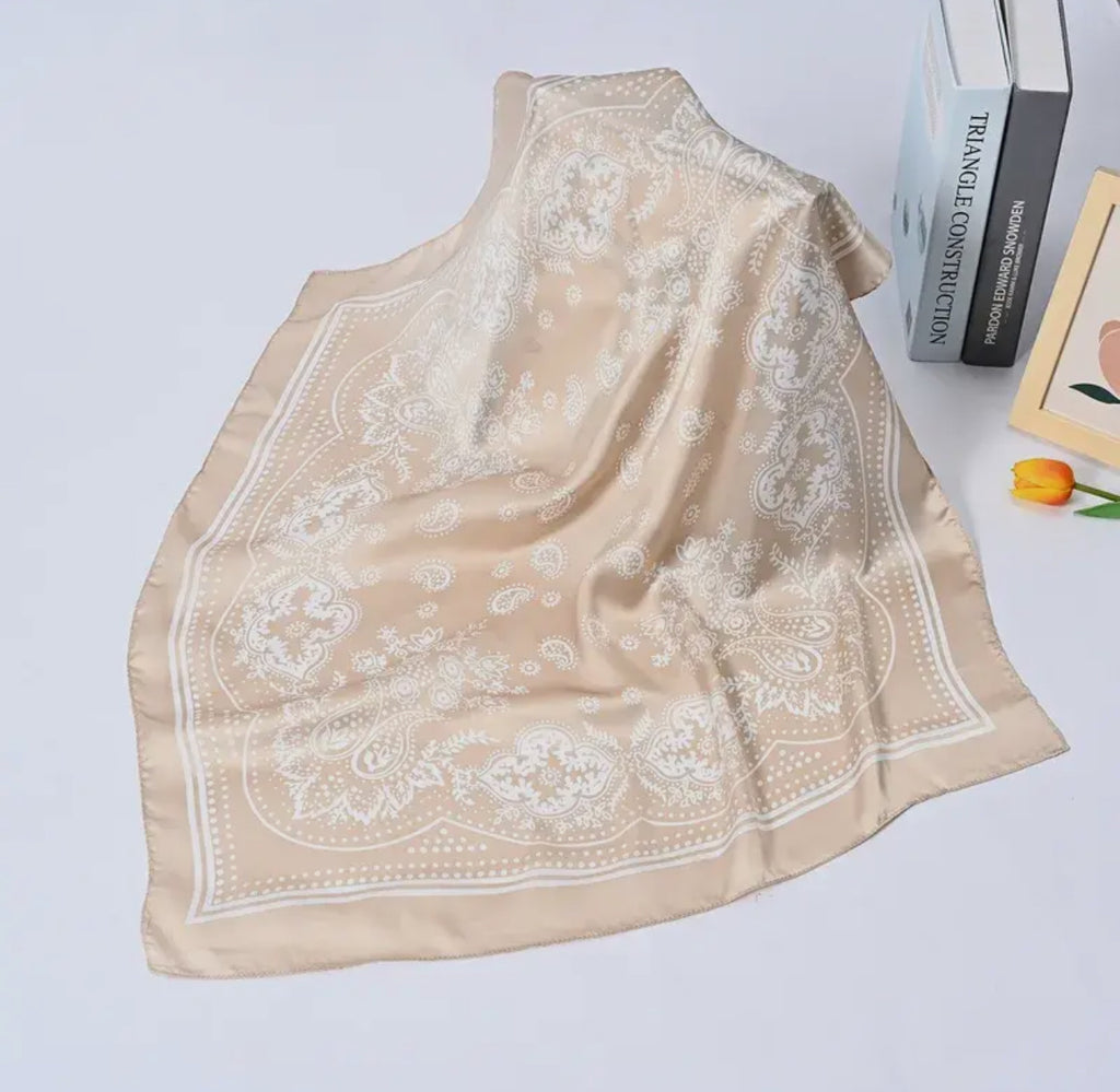 Soft lightweight bandana scarves