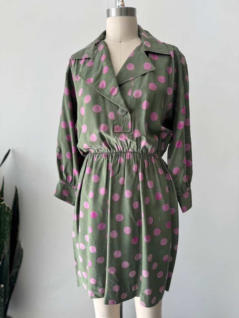 Vintage designer Saint Laurent dress