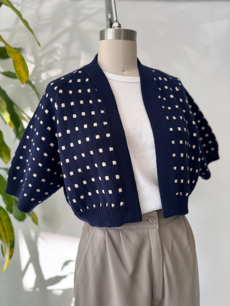 Vintage marchesa di Gresy I magnin wool bolero