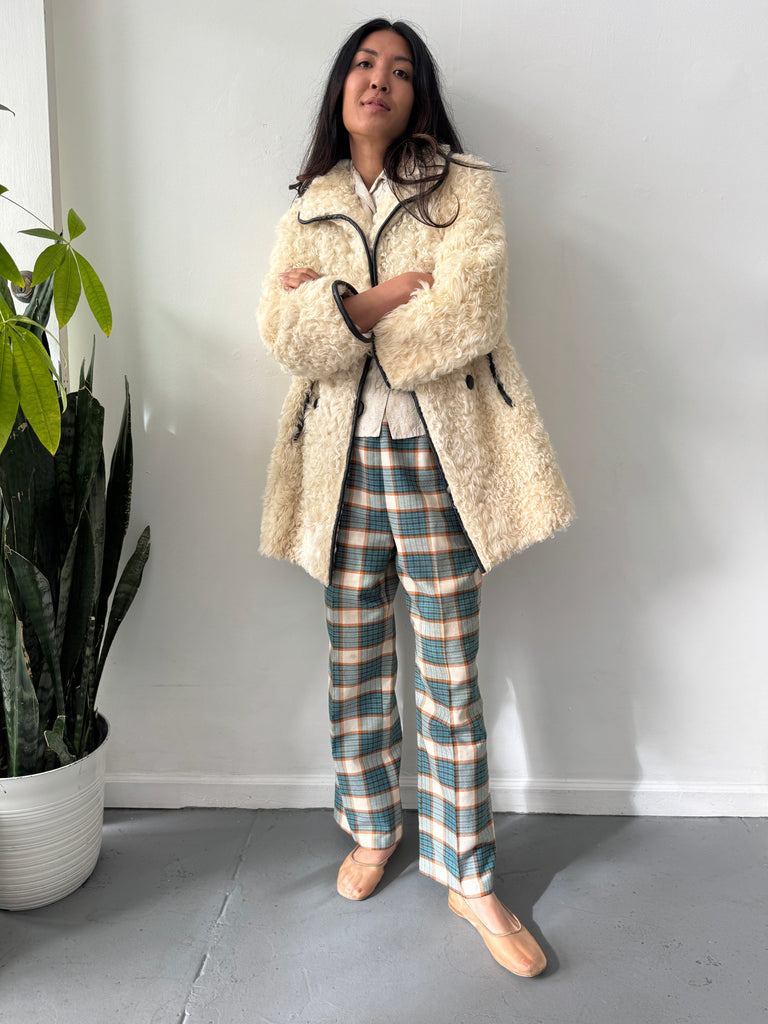 Vintage plaid pants