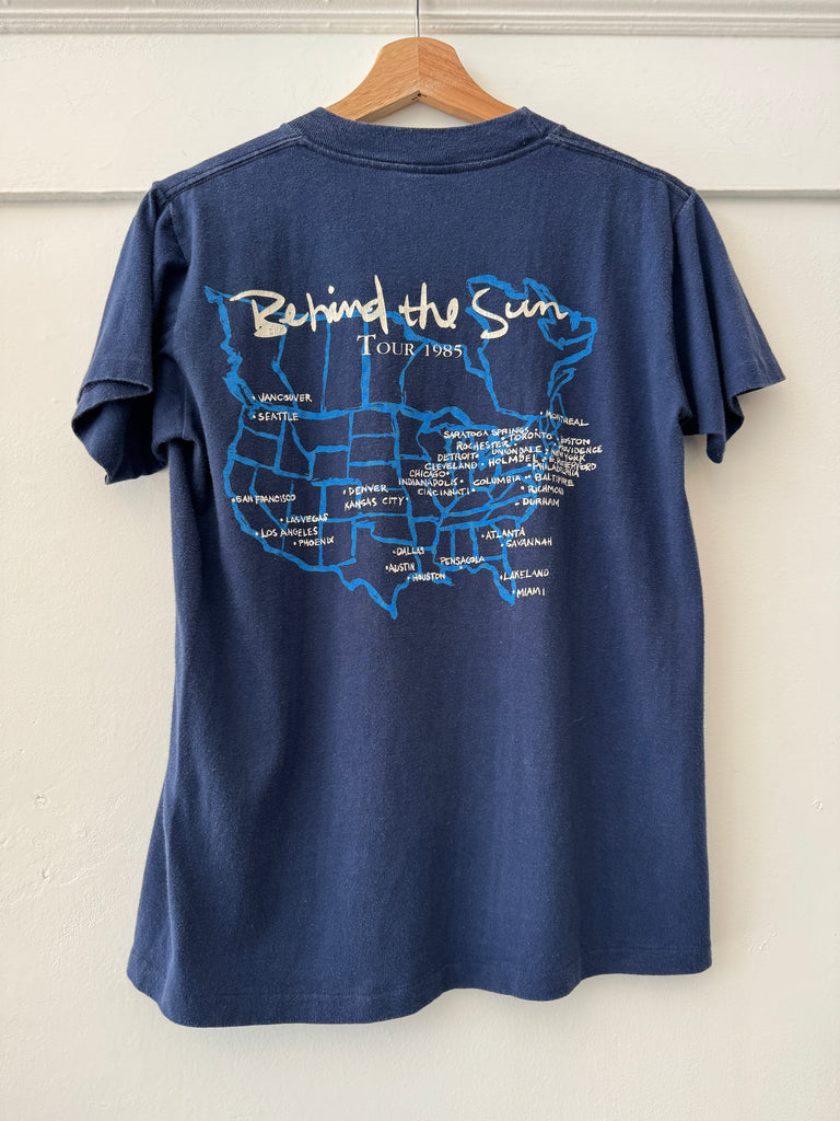 1985 behind the sun Eric Clapton tour t shirt