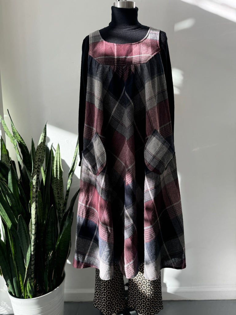 Vintage plaid Dress