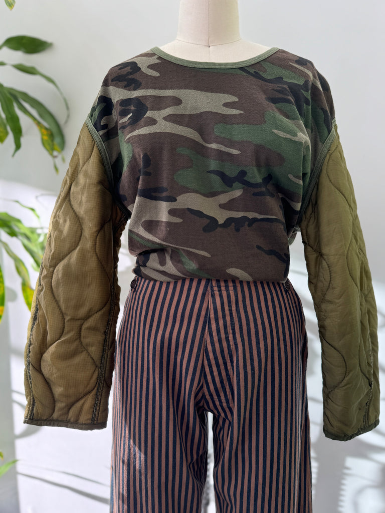 Handmade vintage upcycled top