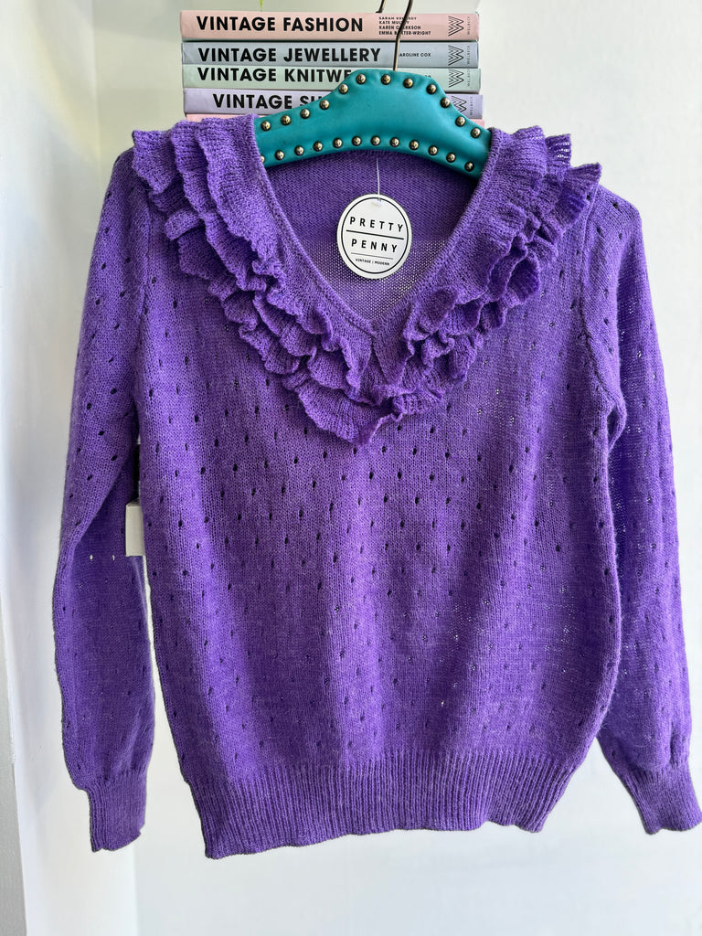 Vintage knit sweater top