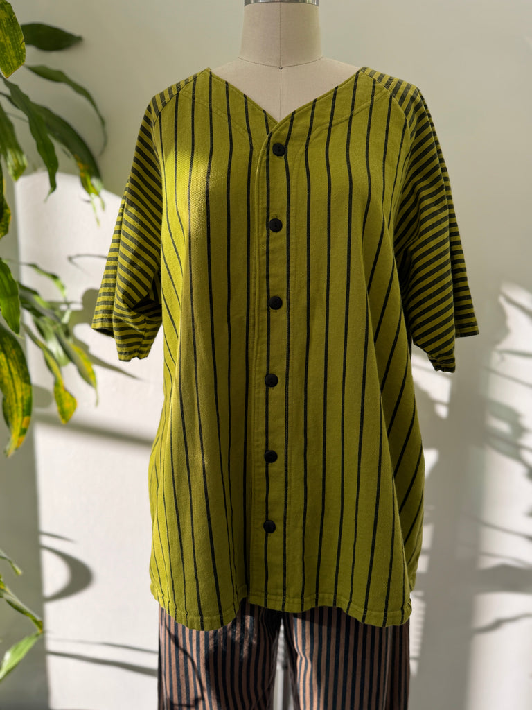 Vintage striped top/outerwear