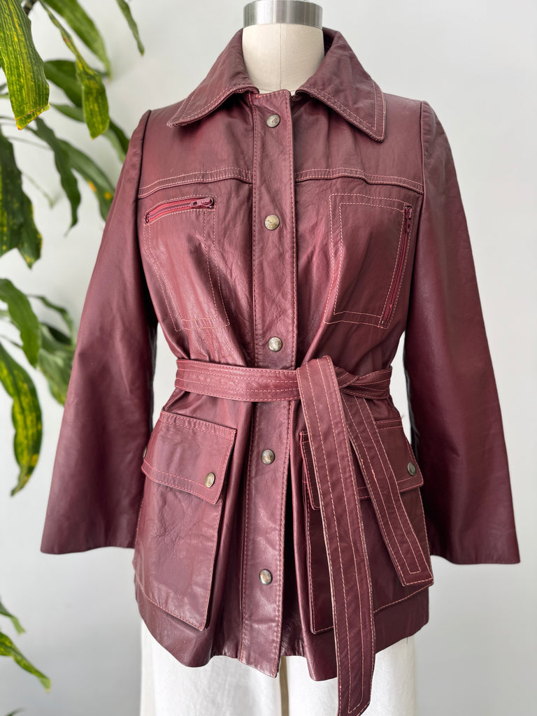 1970’s leather jacket