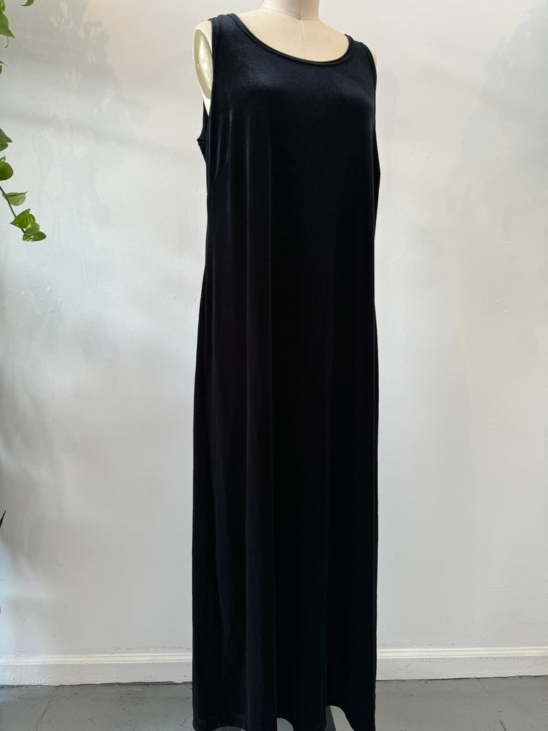 Vintage long velvet dress