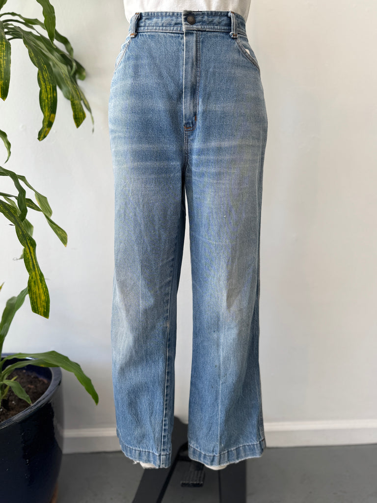 1970’s denim jeans waist “28”