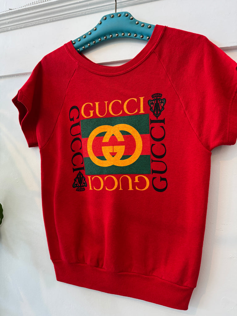 Vintage raglan with Gucci