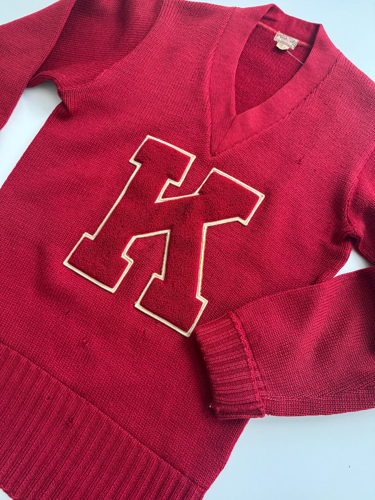 1930’s wool knit sweater