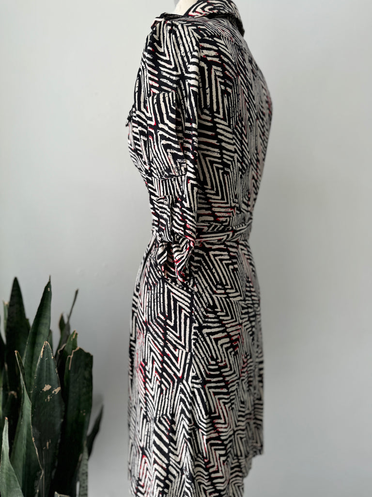 Designer DVF wrap dress