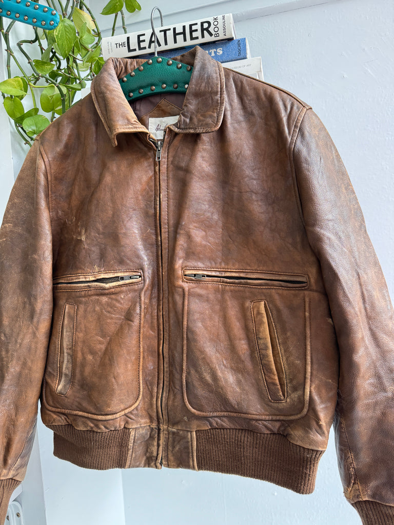 Vintage leather jacket