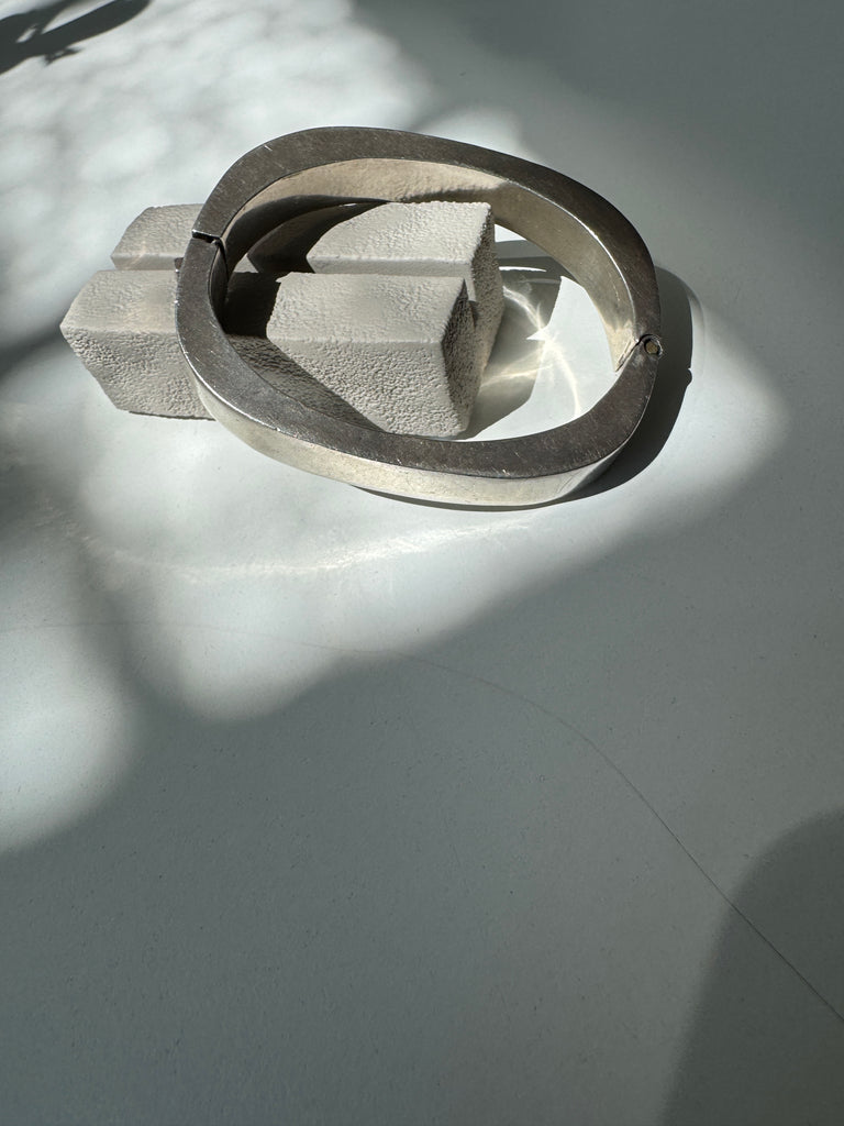 Heavy weight sterling silver bracelet