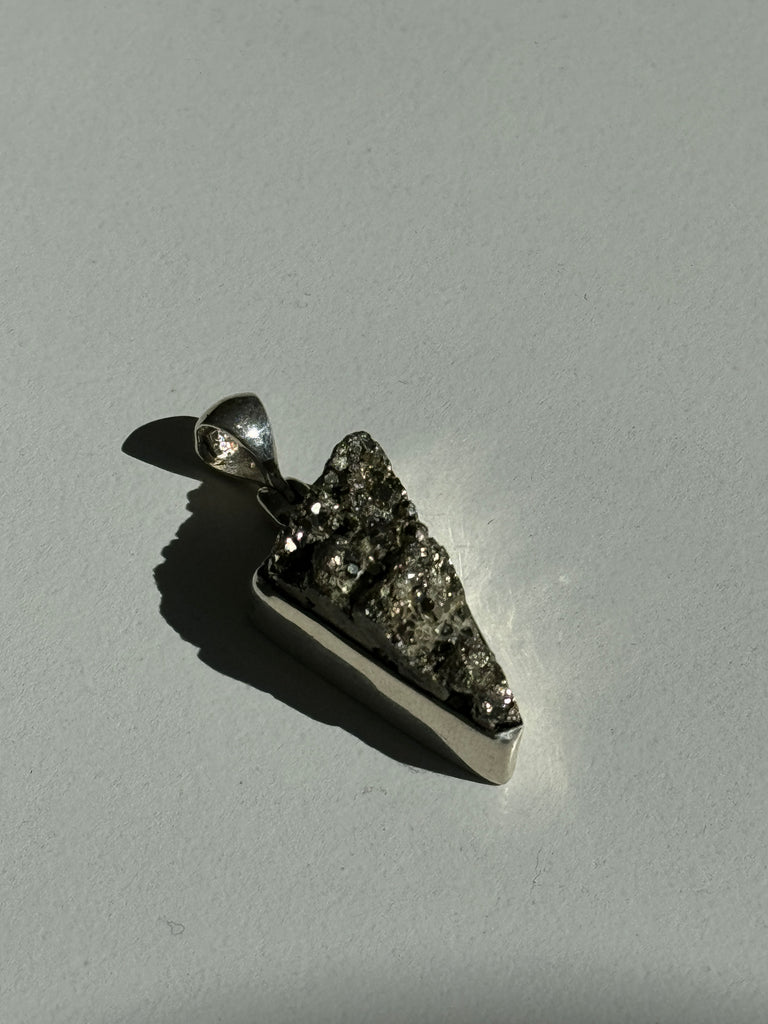 Pyrite pendant