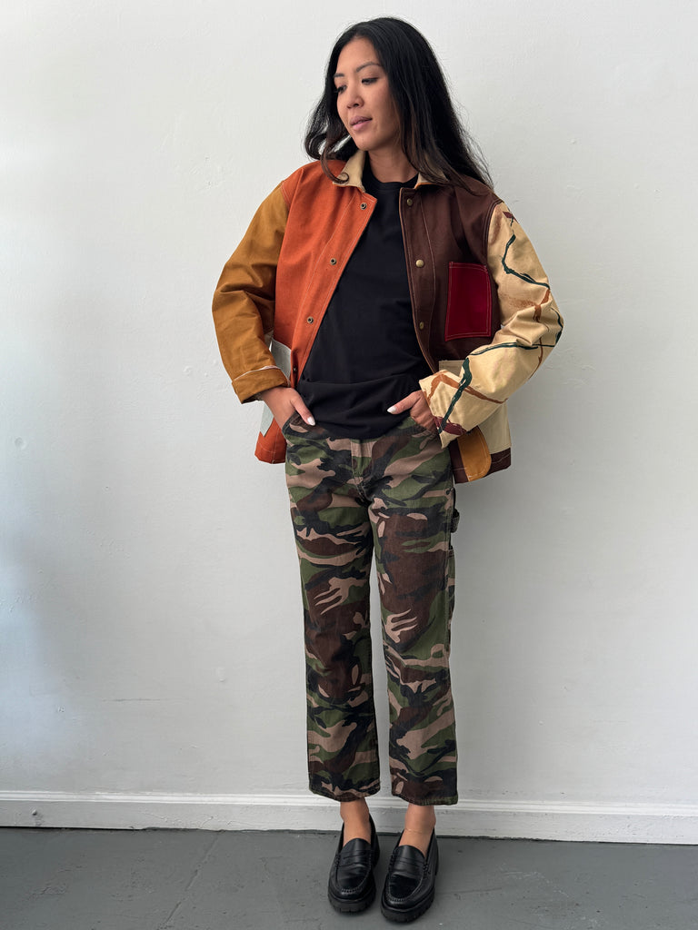 Vintage camo pants waist “26/27”