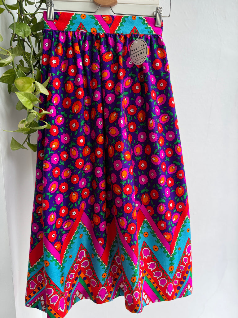 Vintage 1970’s skirt high waist “24”