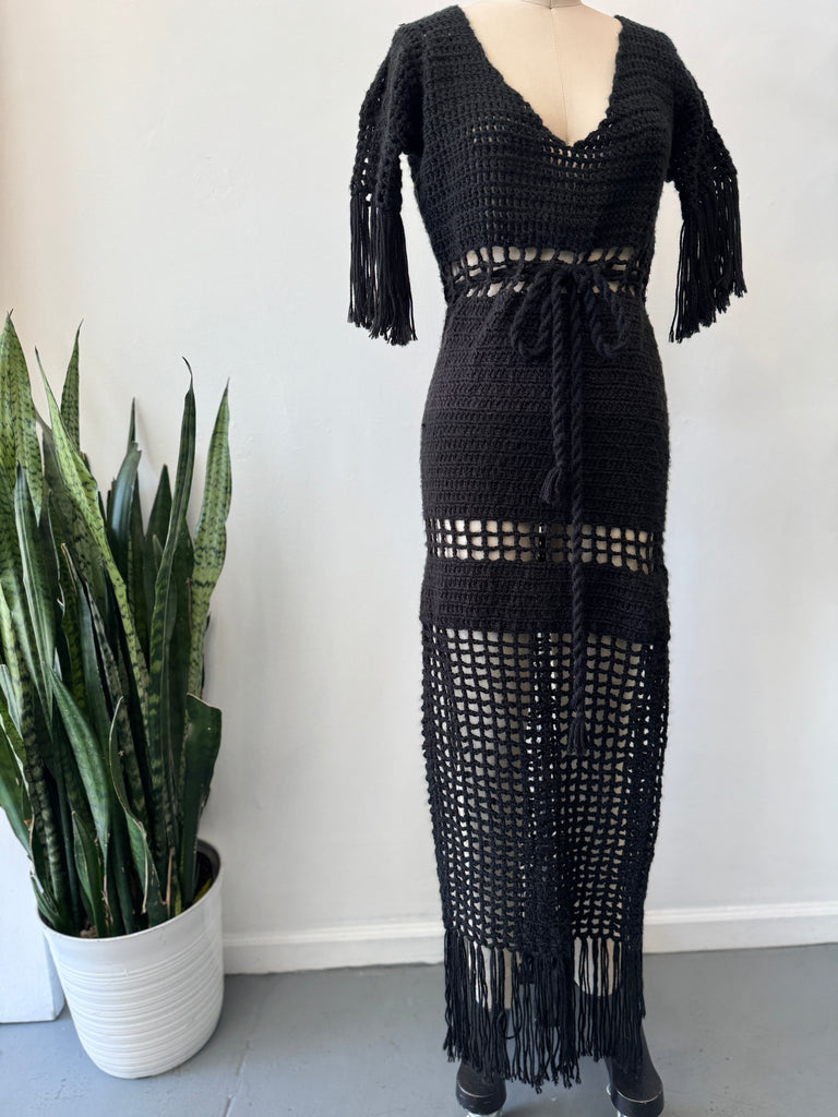 Sexy handmade crochet dress