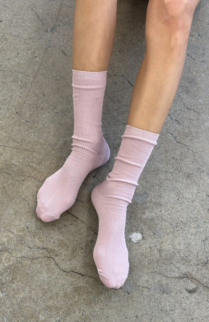 Le Bon Shoppe Trouser Socks | Rose Water