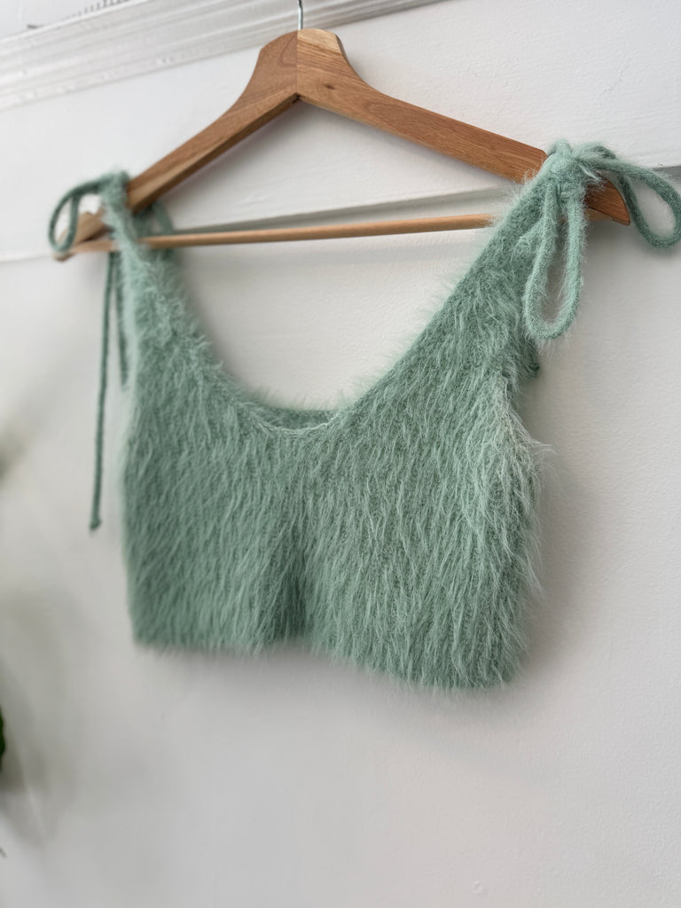 Soft textured tank shirt