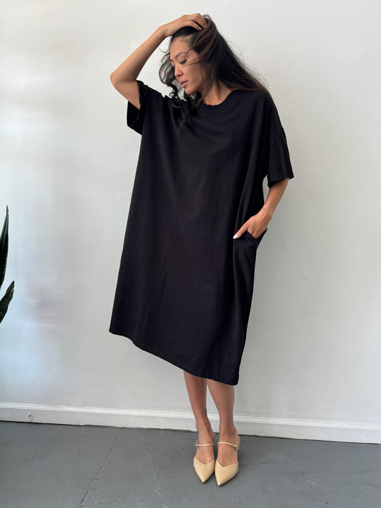Cotton oversized dress