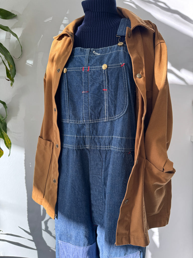 Vintage Union made denim overalls