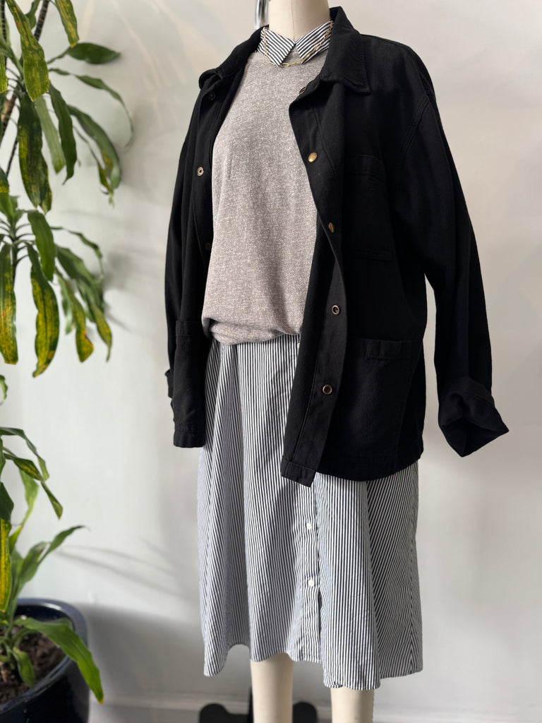 Vintage Heather gray raglan sweatshirt