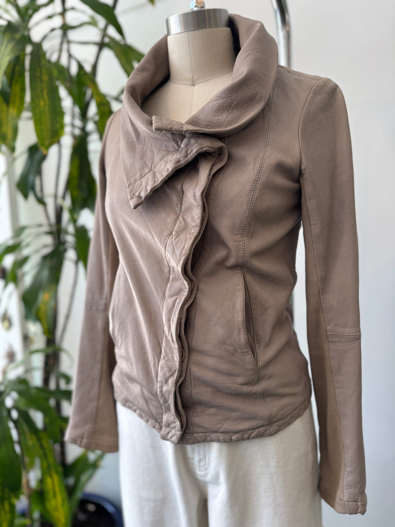 Designer leather ALL SAINTS jacket