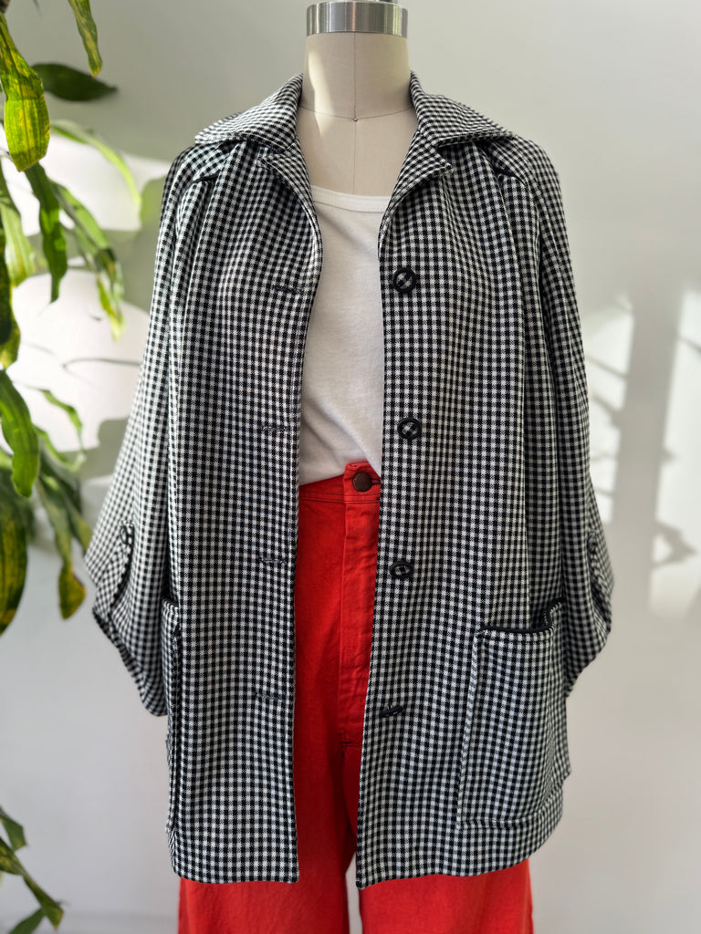 Vintage gingham jacket