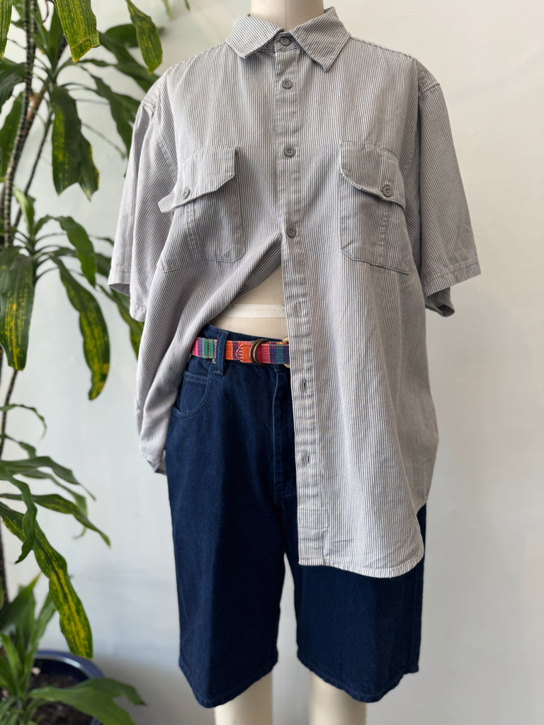 Vintage fabric belt