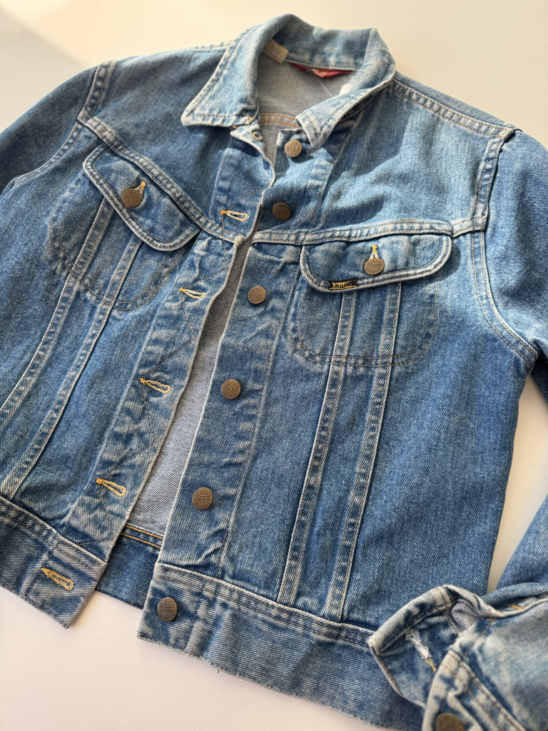 Vintage denim Lee riders jacket