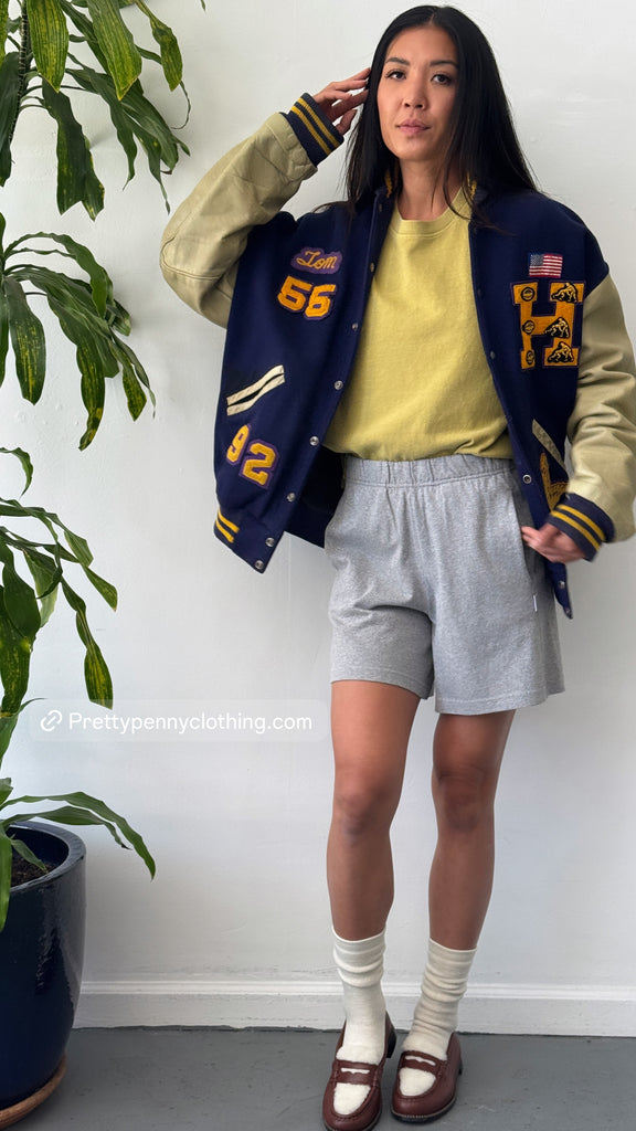 Vintage mens/women's letterman jacket