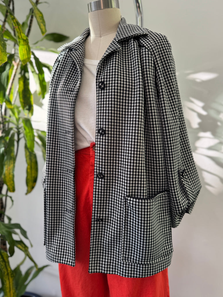 Vintage gingham jacket