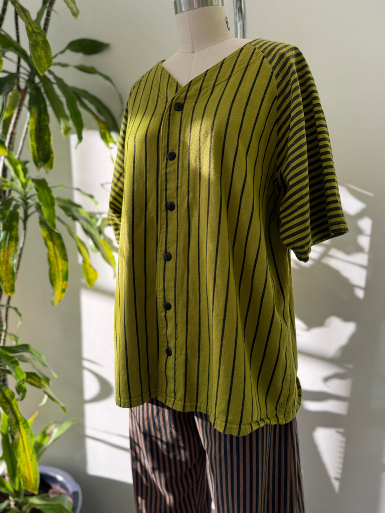 Vintage striped top/outerwear