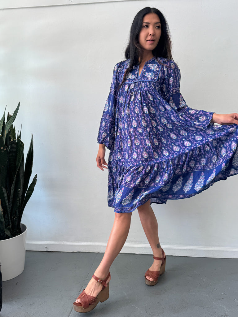 Vintage made in India cotton dress