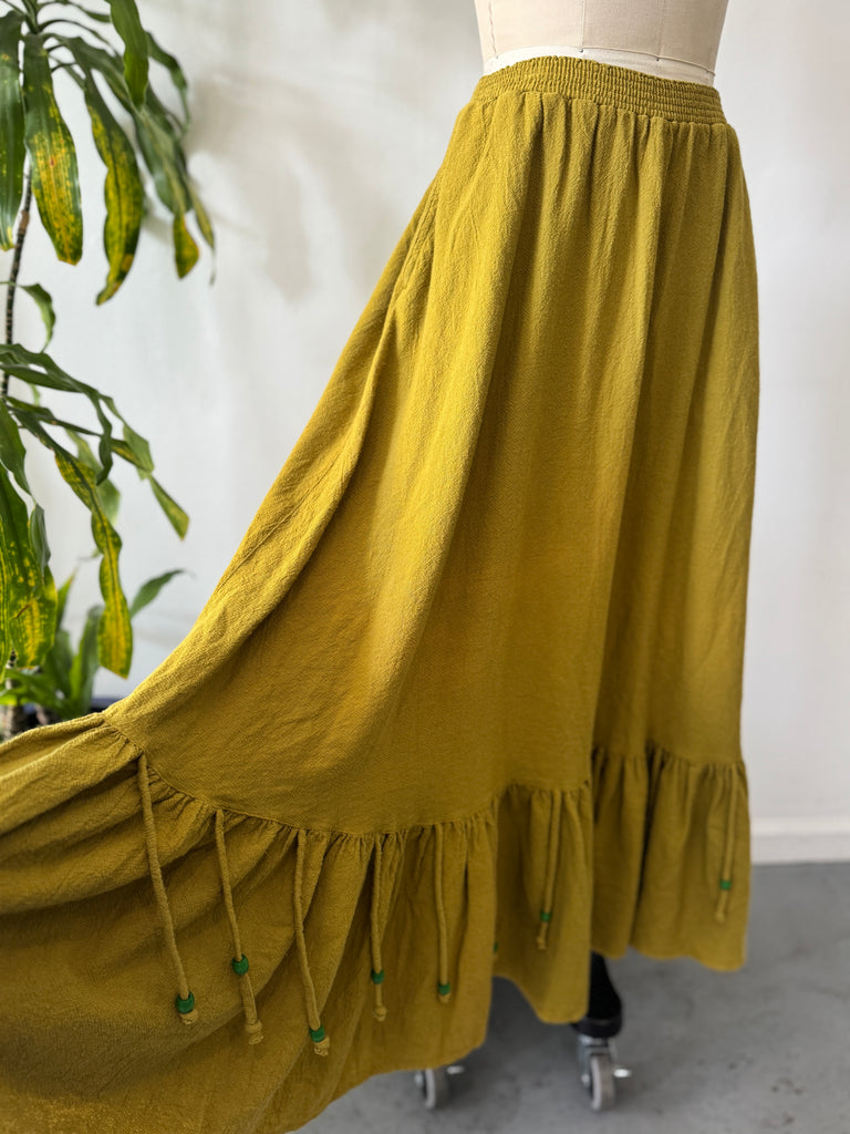 Over dyed Cotton skirt