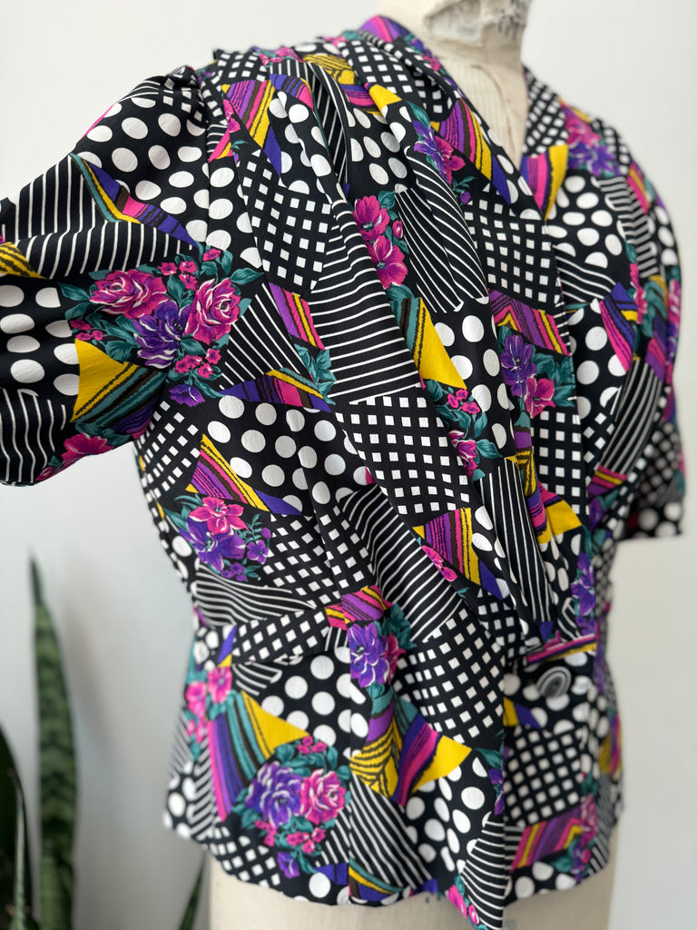 Vintage maximalist top